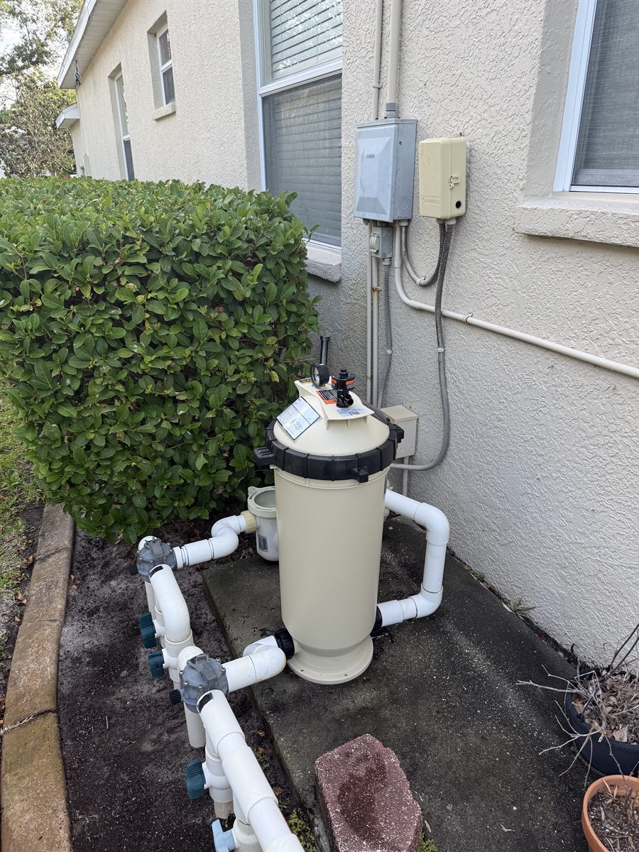 Pool filter repair and cartridge replacement Sarasota