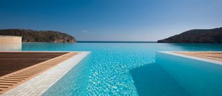 Very large residential pool, 25,000 gallons and up