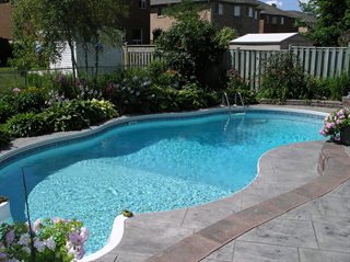 Medium residential pool, 8,000 to 15,000 gallons, the Sarasota standard